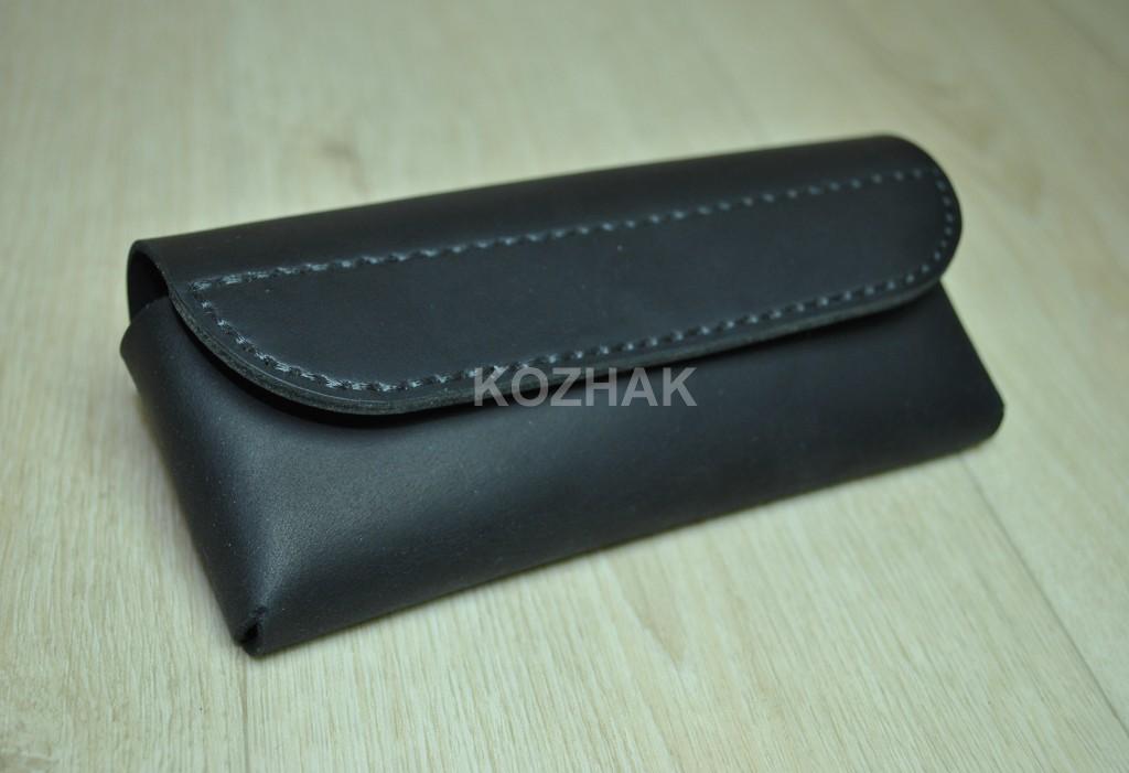 Футляр ручної роботи для окулярів з натуральної шкіри