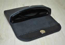 Футляр ручної роботи для окулярів з натуральної шкіри